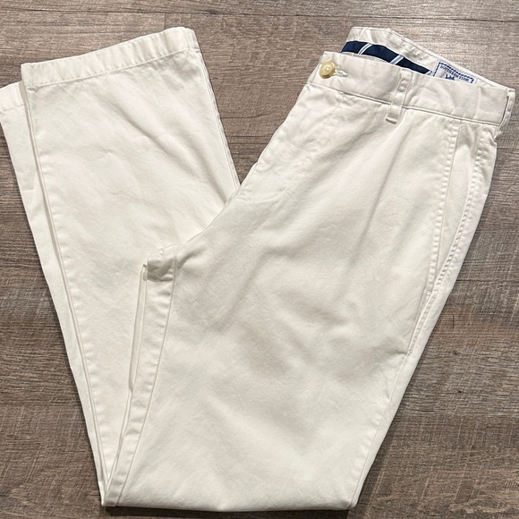 Southern Tide The Skipjack White Chino trouser Pants Size 32x32” - Picture 1 of 8